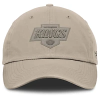 Casquette ajustable Fanatics Tan Authentic Pro Road des Los Angeles Kings pour homme