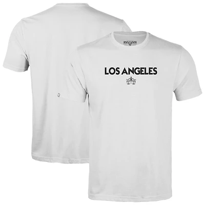 T-shirt capsule Richmond City pour homme blanc Los Angeles Kings Levelwear