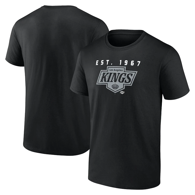 T-shirt noir coordonné avec logo des Kings de Los Angeles pour homme