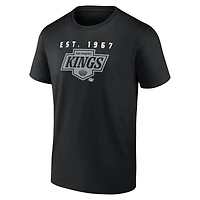 T-shirt noir coordonné avec logo des Kings de Los Angeles pour homme