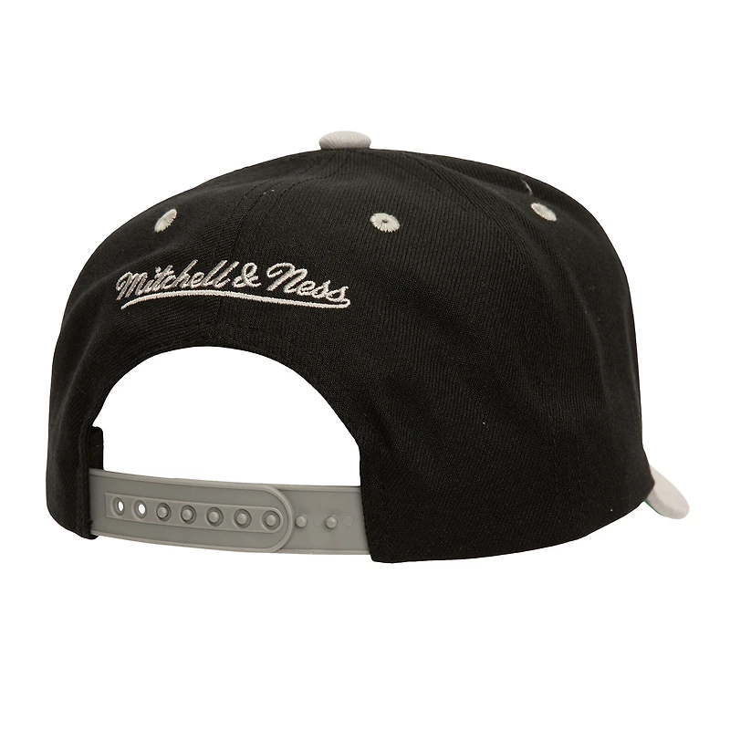 Casquette réglable noire Los Angeles Kings All In 2.0 Pro Crown pour hommes Mitchell & Ness