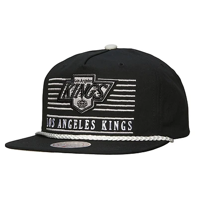 Men's Mitchell & Ness Black Los Angeles Kings Ascend Deadstock Snapback Hat