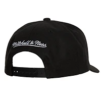Casquette réglable noire Mitchell & Ness des Kings de Los Angeles Team Ground Pro pour hommes