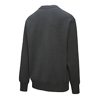 Men's Mitchell & Ness Charcoal Los Angeles Kings Playoff Win Fleece Pullover Sweatshirt