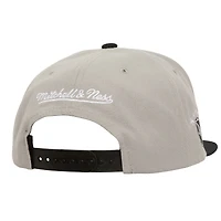 Casquette snapback triple up gris pour homme Mitchell & Ness Los Angeles Kings