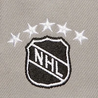 Casquette snapback triple up gris pour homme Mitchell & Ness Los Angeles Kings