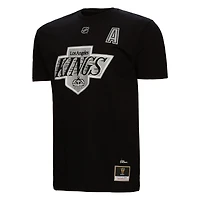 Men's Mitchell & Ness Luc Robitaille Black Los Angeles Kings  Name Number T-Shirt