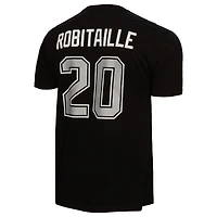 Men's Mitchell & Ness Luc Robitaille Black Los Angeles Kings  Name Number T-Shirt