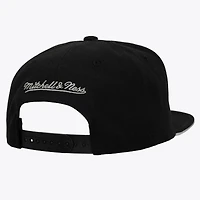 Men's Mitchell & Ness Silver/Black Los Angeles Kings Color Pop Snapback Hat