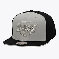 Casquette snapback couleur argent/noir Mitchell & Ness Los Angeles Kings pour homme