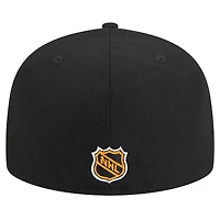 Casquette ajustée New Era Core 59FIFTY noire pour homme
