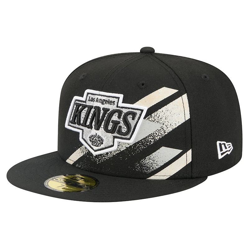 Casquette ajustée 59FIFTY noire des Kings de Los Angeles pour homme New Era