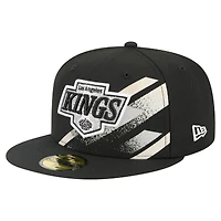Casquette ajustée 59FIFTY noire des Kings de Los Angeles pour homme New Era