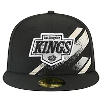 Casquette ajustée 59FIFTY noire des Kings de Los Angeles pour homme New Era