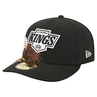 Casquette ajustée New Era Freedom 59FIFTY noire pour homme