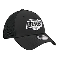 Casquette New Era Flex noire pour homme, logo des Kings de Los Angeles, modèle 39THIRTY.