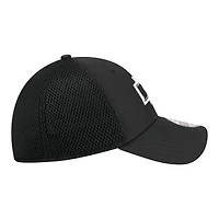 Men's New Era  Black Los Angeles Kings Logo 39THIRTY Flex Hat