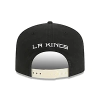 Men's New Era  Black Los Angeles Kings Throwback Stanley Cup Champions Side Patch 19TWENTY Adjustable Hat