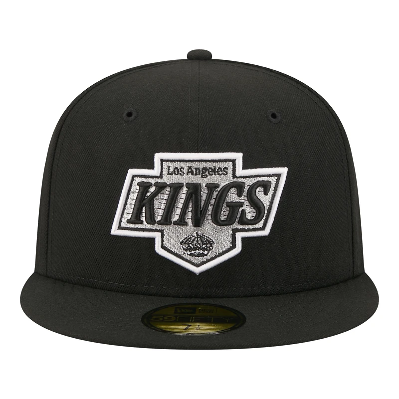 Men's New Era Black Los Angeles Kings Zamboni 59FIFTY Fitted Hat