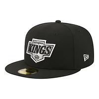Casquette ajustée New Era noire Los Angeles Kings Zamboni 59FIFTY pour homme