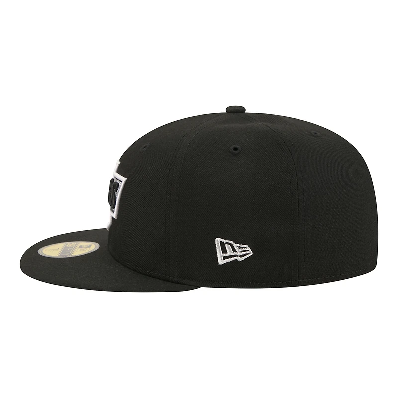 Men's New Era Black Los Angeles Kings Zamboni 59FIFTY Fitted Hat