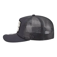 Casquette trucker ajustable New Era 19TWENTY pour homme, couleur anthracite