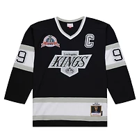 Maillot de jeu puissance Wayne Gretzky pour homme, noir, Los Angeles Kings 1992-93
