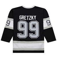 Maillot de jeu puissance Wayne Gretzky pour homme, noir, Los Angeles Kings 1992-93