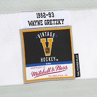 Maillot de jeu puissance Wayne Gretzky pour homme, noir, Los Angeles Kings 1992-93