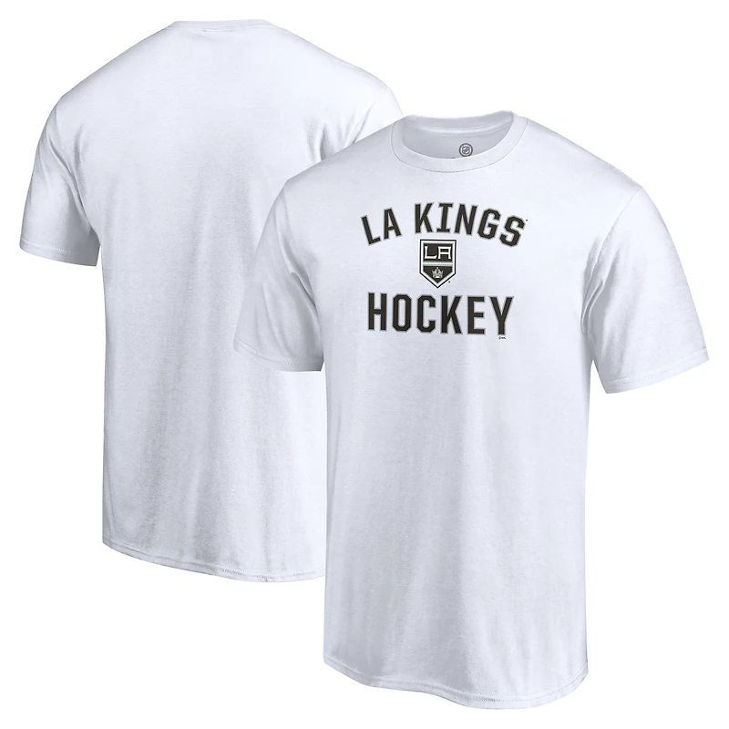 Men's  White Los Angeles Kings Victory Arch T-Shirt