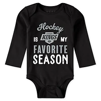 Vêtements pour nouveau-nés et nourrissons par Erin Andrews Ensemble 3 pièces body pantalon Turn Me Around des Los Angeles Kings