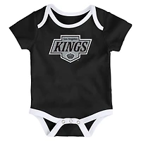 Ensemble de trois bodies pour nouveau-né des Los Angeles Kings Loyal Buddies