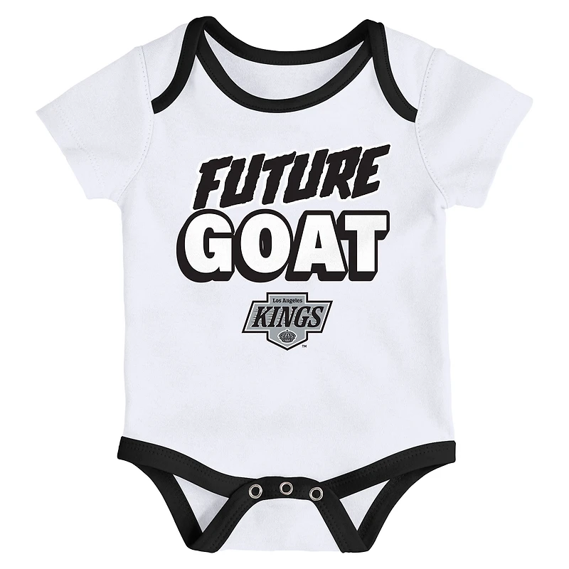 Ensemble de trois bodies pour nouveau-né des Los Angeles Kings Loyal Buddies
