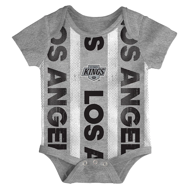 Ensemble de trois bodies pour nouveau-né des Los Angeles Kings Loyal Buddies