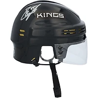 Mini casque noir autographié par Quinton Byfield, des Kings de Los Angeles