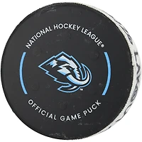 Quinton Byfield Los Angeles Kings Game-Used Goal Puck from March 22, 2026 vs. Utah Mammoth
