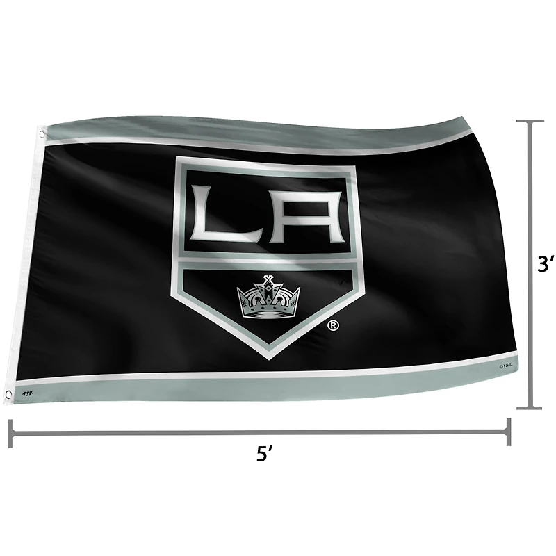The Sports Vault Los Angeles Kings - Drapeau 3 pi x 5 pi