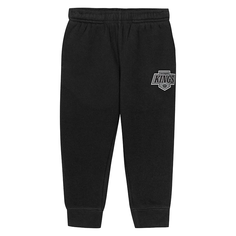 Ensemble sweat à capuche et pantalon en polaire noir Los Angeles Kings Chants and Cheers pour tout-petits Outerstuff