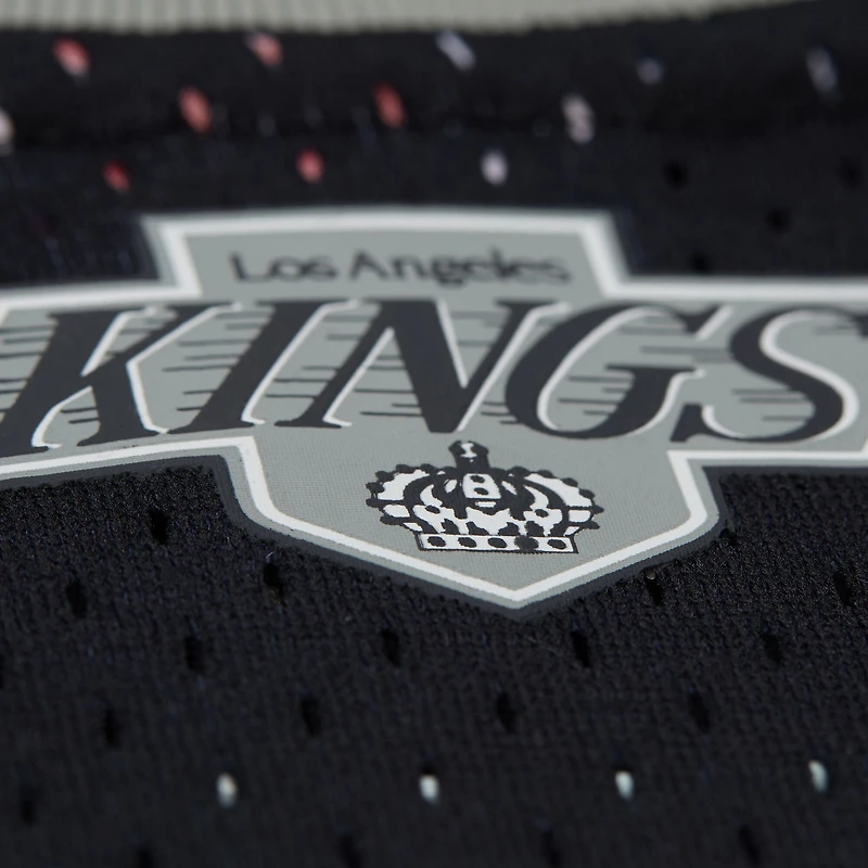 Unisex Mitchell & Ness Wayne Gretzky Black Los Angeles Kings Maxxed Out Fashion Basketball Jersey