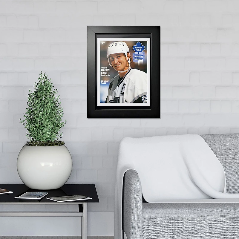 Wayne Gretzky Los Angeles Kings Hockey Night in Toronto - 12'' x 16'' Framed Program Cover