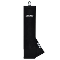 Serviette de golf brodée WinCraft Los Angeles Kings 16" x 25" (face/club) à trois volets