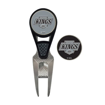 Ensemble d'outils de réparation et de marqueurs de balle WinCraft Los Angeles Kings CVX