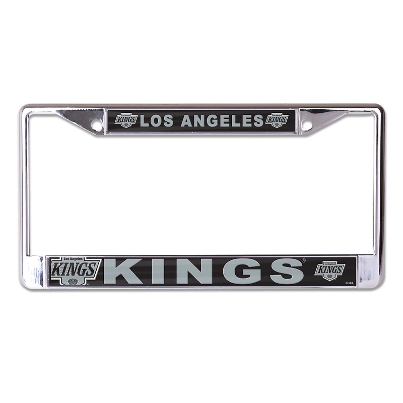 Cadre de plaque d'immatriculation en métal découpé au laser WinCraft Los Angeles Kings
