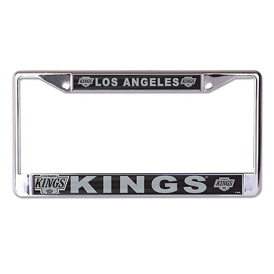 Cadre de plaque d'immatriculation en métal découpé au laser WinCraft Los Angeles Kings