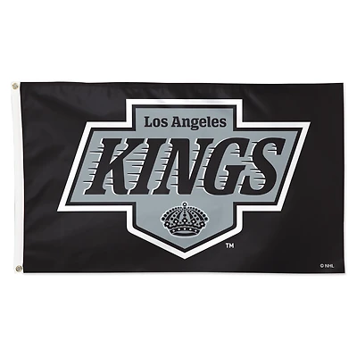 Drapeau de luxe unilatéral WinCraft Los Angeles Kings 3' x 5'