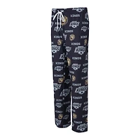 Pantalon en tricot à imprimé intégral Zest Los Angeles Kings noir Concepts Sport pour femme