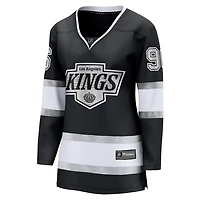 Maillot de joueur échappé à domicile noir des Los Angeles Kings, Andrei Kuzmenko, fanatiques féminines