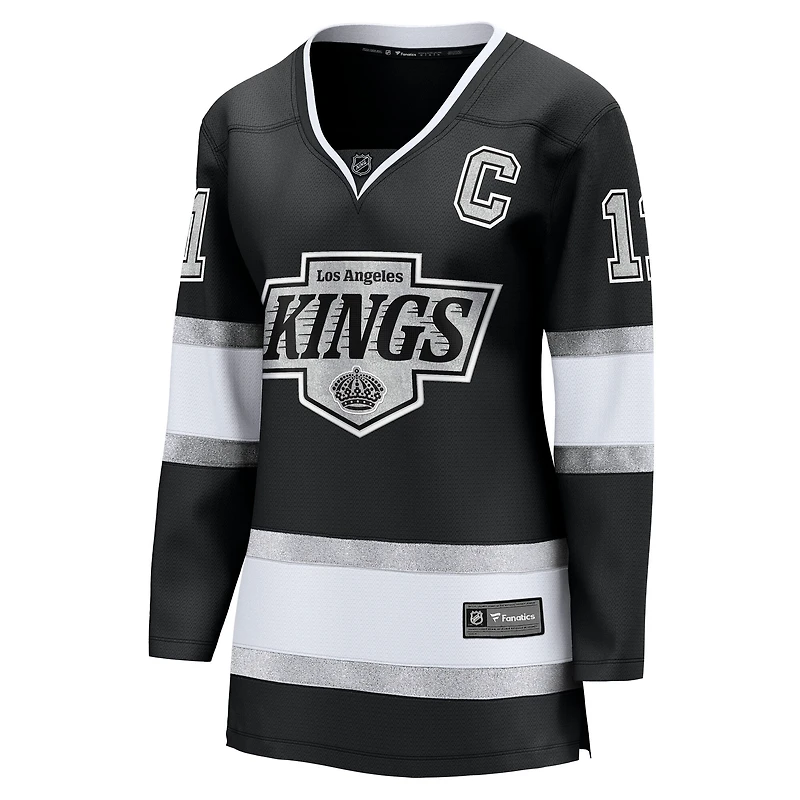 Maillot de match domicile noir des Los Angeles Kings, Anze Kopitar, Fanatics pour femmes