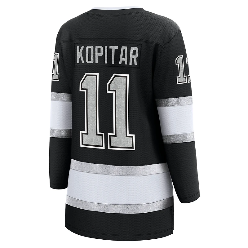 Maillot de match domicile noir des Los Angeles Kings, Anze Kopitar, Fanatics pour femmes
