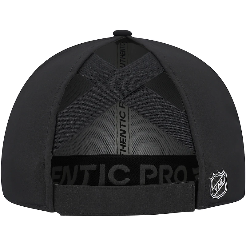 Casquette ajustable Fanatics noire authentique Pro Rest & Recover des Kings de Los Angeles pour femmes